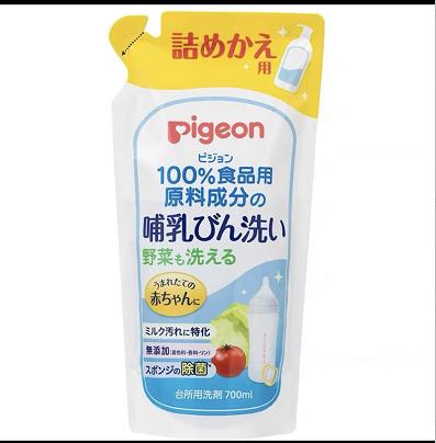 日本 贝亲新生婴儿专用洗剂補充裝-700ML 商品图0