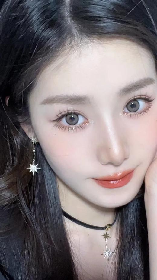 Utoocon月抛 焦糖小丸子 14.2mm  有同款日抛年抛 一盒不同度数写在备注里就好啦 商品图6