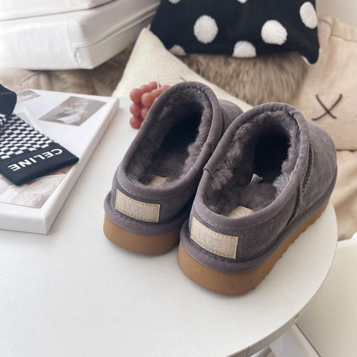 经典便鞋（懒人鞋）-灰紫色 商品图3