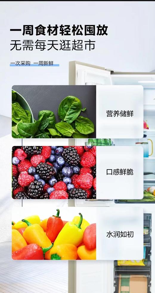 PANASONIC松下 NR-D521CP-T 新品十字门冰箱 顶置压缩机银离子510升 商品图4