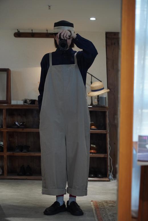 g米色黑色背带裤 商品图7