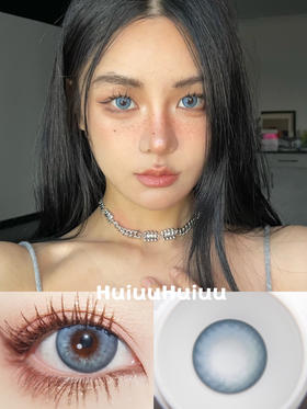 【大直径】BUDERCON-奶蓝秘境-14.5mm【年抛 0-800度 无525/575]