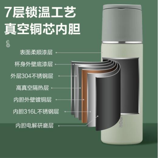 苏泊尔随享保温杯水墨绿/KC50HY30    500ml 商品图4