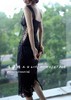 1303#【复团】喵娘精工丨定制《暮色之花》复古VTG抽绳收腰褶皱吊带缎面连衣裙 商品缩略图7