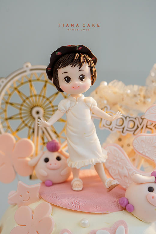 翻糖定制猪猪女孩 商品图4