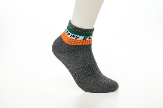 【6双6折】童 | 大童天天快乐休闲运动棉袜【熊猫袜卡2双装】【2223101】 商品图2