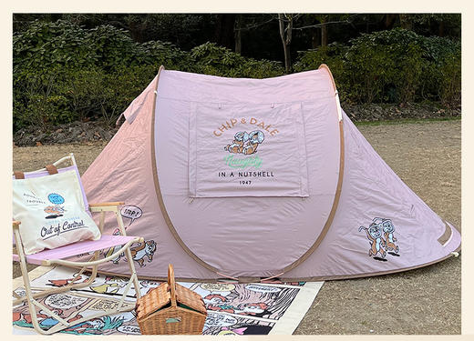 【米舍】迪士尼系列-奇奇蒂蒂帐篷 商品图1