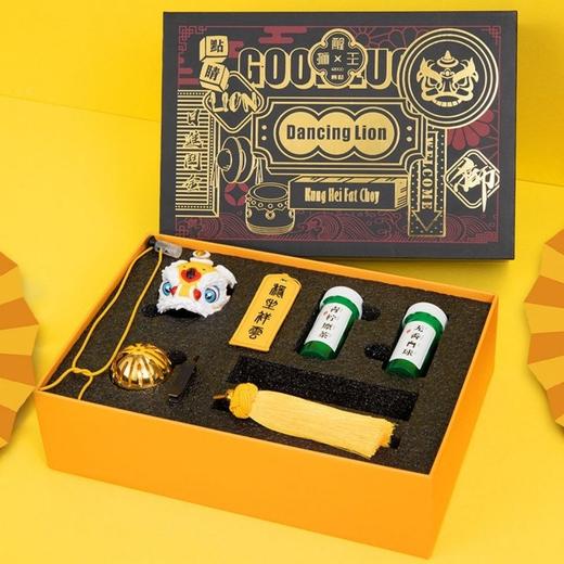 汽车挂件醒狮貔貅后视镜吊坠高档车载香薰香水车内车饰挂礼盒套装 商品图4