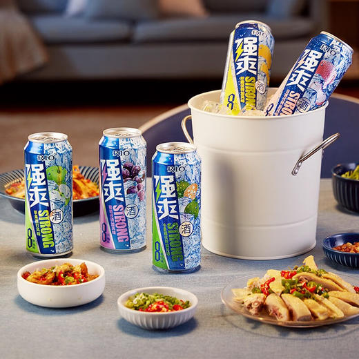 锐澳RIO8度强爽白桃伏特加风味鸡尾酒330ml *1瓶/6瓶/12瓶 商品图3