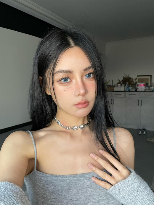 【大直径】BUDERCON-奶蓝秘境-14.5mm【年抛 0-800度 无525/575] 商品图3