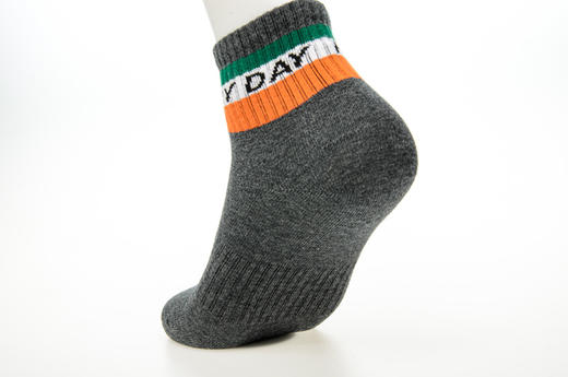 【6双6折】童 | 大童天天快乐休闲运动棉袜【熊猫袜卡2双装】【2223101】 商品图5