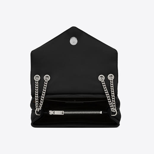 SAINT LAURENT 圣罗兰 女士 LOULOU 绗缝“Y”皮革小号链条单肩包 黑色 494699 DV726 1000 商品图2