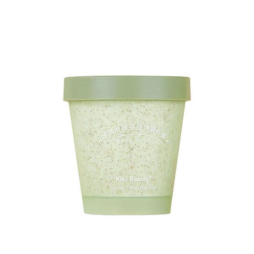 kissbeauty冰淇淋抹茶身体磨砂膏去角质提亮改善肌肤暗沉磨砂膏 商品图4