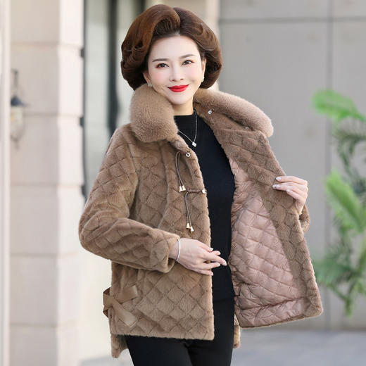 A-315仿貂绒外套秋冬D11 商品图2