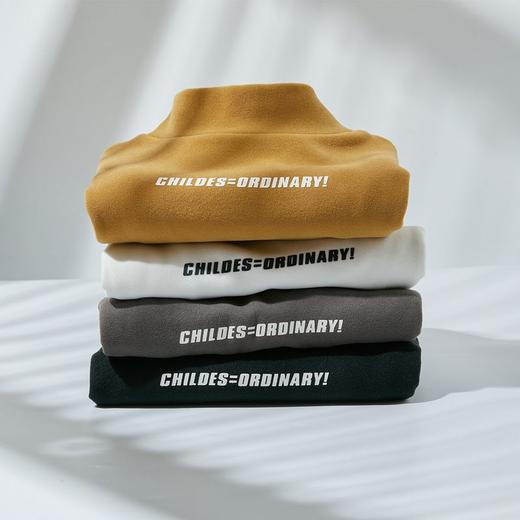 【宠粉专享团购价29.9元起】多多家冬款时尚百搭极简小字母打底衫5829 商品图1