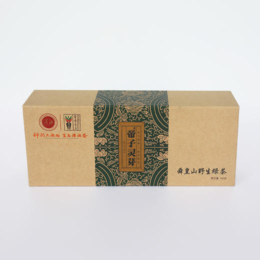 A银毫野生绿茶100克/盒（25小袋） 商品图0