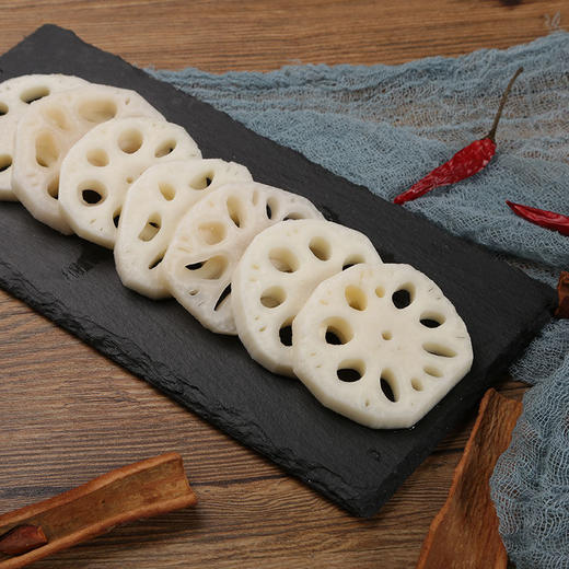 【蔬】清水藕片500g/袋 商品图1
