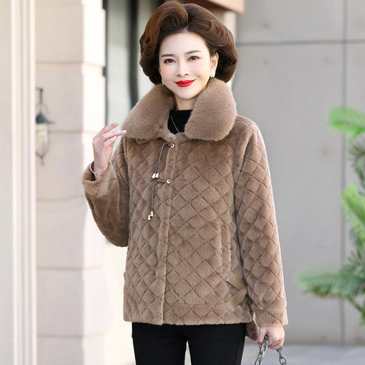 A-315仿貂绒外套秋冬D11 商品图3