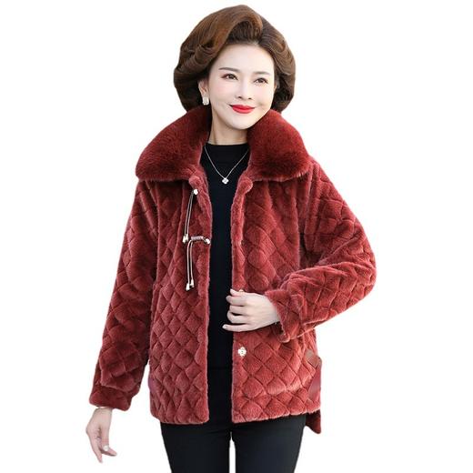 A-315仿貂绒外套秋冬D11 商品图4