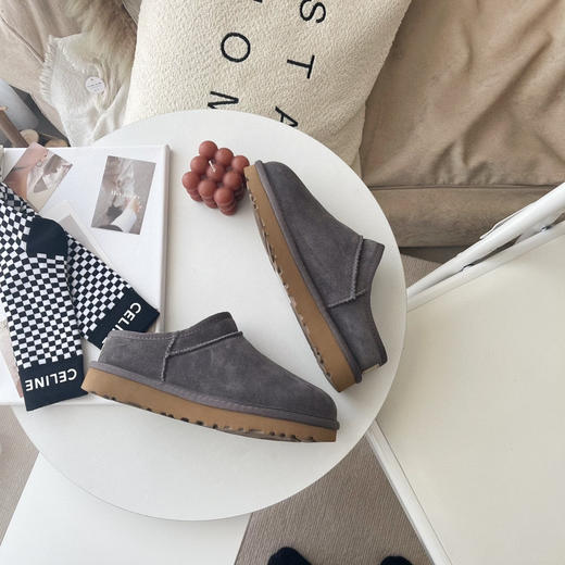 经典便鞋（懒人鞋）-灰紫色 商品图0