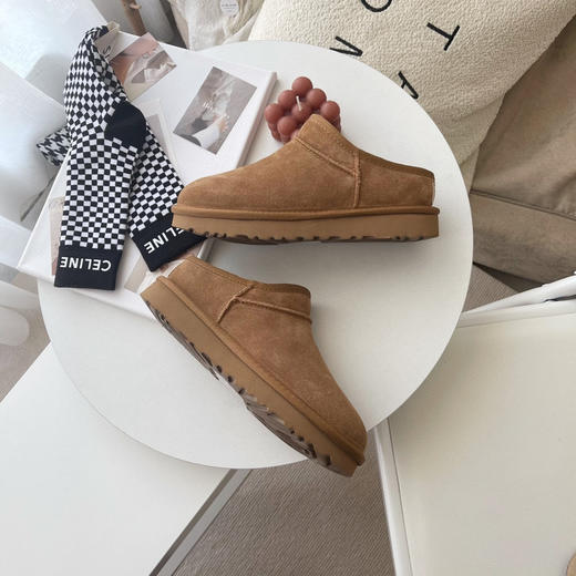 经典便鞋（懒人鞋）-栗色 商品图4