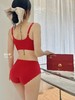 礼盒装【兔女郎xing感红艳内衣套装】负离子桑蚕丝滑底档，SSEMMY兔女郎大红套装新品内衣无钢圈舒适聚拢本命年喜庆必备礼盒套装 商品缩略图1