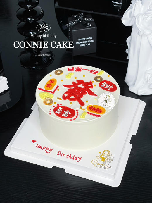 【1204】发发发手绘蛋糕 商品图3