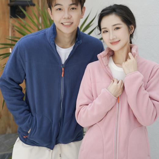 【年后发货】HALVIN DIARY摇粒绒双面外套 百搭显瘦，保暖不臃肿，男女同款 商品图5