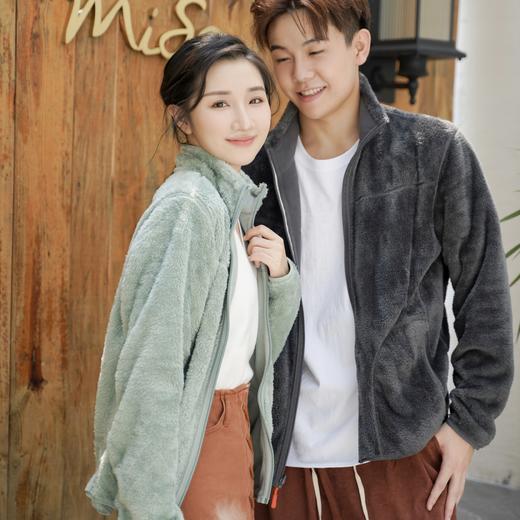 【年后发货】HALVIN DIARY摇粒绒双面外套 百搭显瘦，保暖不臃肿，男女同款 商品图1