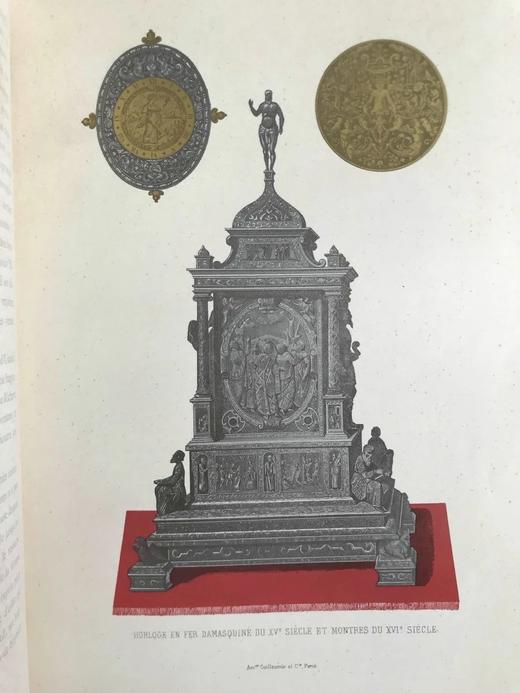 【法语】1869年 拉克鲁瓦《中世纪与文艺复兴时期的艺术》 19幅套色木版画419幅黑白版画 真皮精装大16开 商品图10