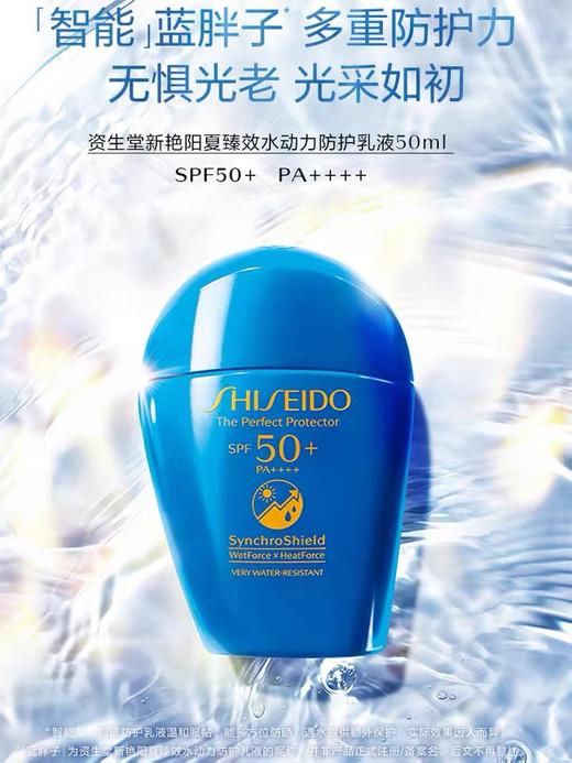 资生堂智能蓝胖子多重防护乳液 50ml 商品图1