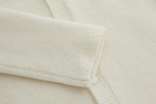 圆领花褶女童开衫 商品图6