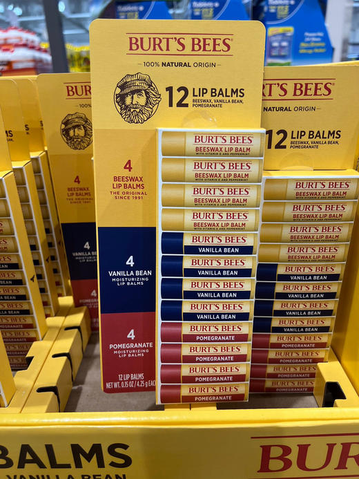 最新包装❗❗超低特价240元/12支装 🉐❗❗婴幼儿和孕妇也可以放心使用呦‼️[色][色]小蜜蜂唇膏保湿滋润润唇膏 商品图2