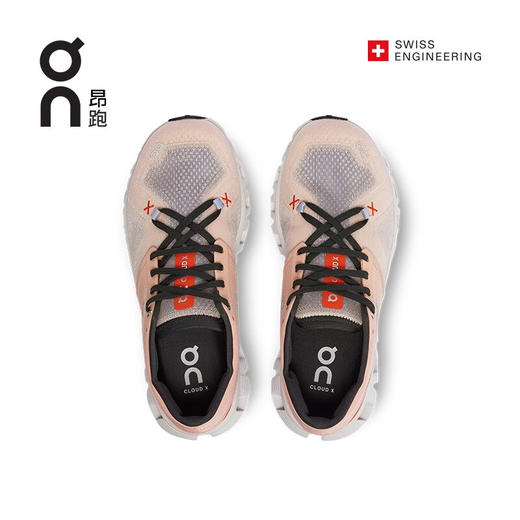 On 昂跑Cloud X 3女款新一代综合体能训练缓震运动跑步鞋 商品图2