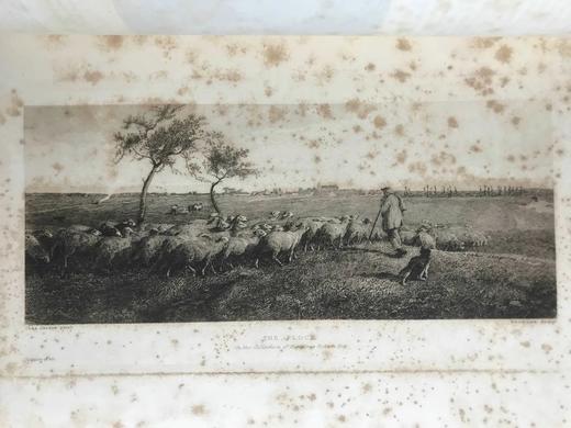 1896年 艺术杂志 数百幅版画插图 真皮精装大16开 商品图9