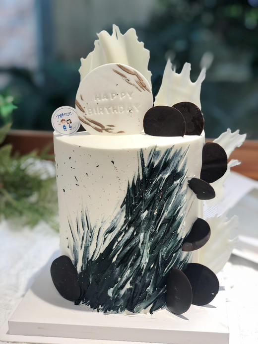 男士女士个性加高艺术奶油蛋糕 下单前请仔细阅读商品详情 商品图0