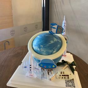 蓝色星球款（提前一天预订，实物和图片有色差，介意慎拍）