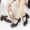 2022新款女中跟粗单皮鞋KQ-WCJ306 商品缩略图3