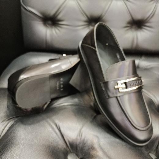 LFGJ  13204 真皮平跟休闲金属装饰乐福鞋 商品图3