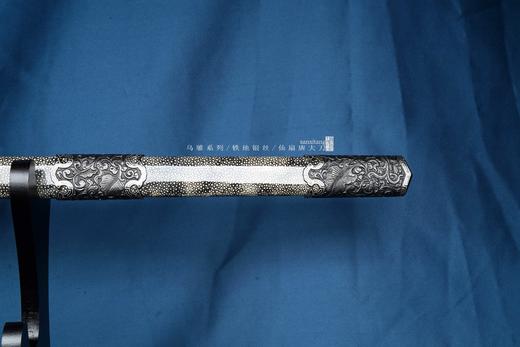 三希堂  乌骓系列  古铁仙扇唐剑  未开刃 商品图3