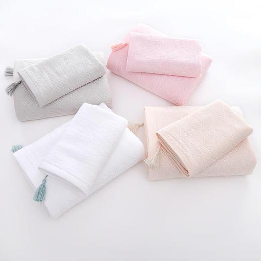 【2条装】自然醒四层竹纤维面巾洗脸家用吸水不掉毛抑菌男女情侣擦头发洗澡巾WDF 商品图1