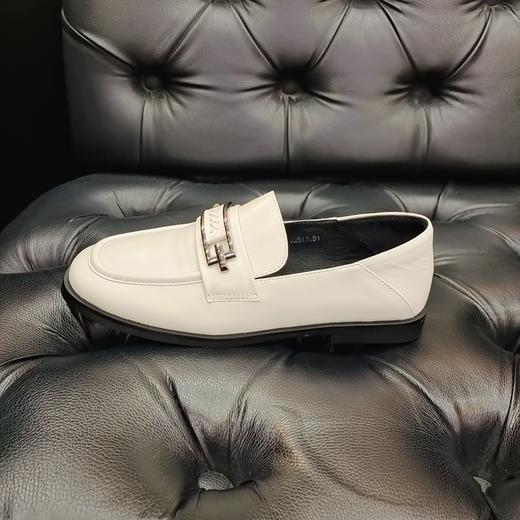 LFGJ  13204 真皮平跟休闲金属装饰乐福鞋 商品图7