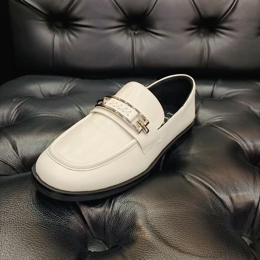 LFGJ  13204 真皮平跟休闲金属装饰乐福鞋 商品图6