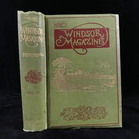 1897年6-11月 温莎杂志 数百幅插图 漆布精装18开