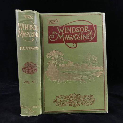 1897年6-11月 温莎杂志 数百幅插图 漆布精装18开 商品图0