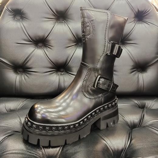 LFGJ  14803  圆头厚底虎头马丁靴 商品图0