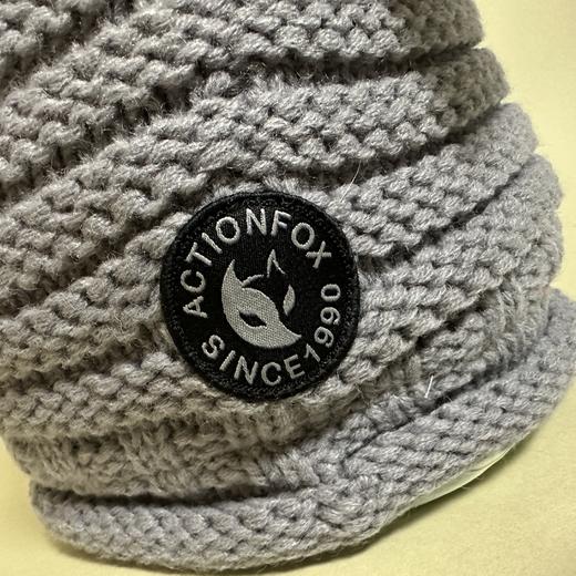 快乐狐狸 actionfox 冬季羊毛加绒滑雪帽633-4413 商品图3