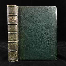 1856年 朗费罗诗集 吉尔伯特与丹泽尔兄弟百余幅版画插图 全真皮精装大32开