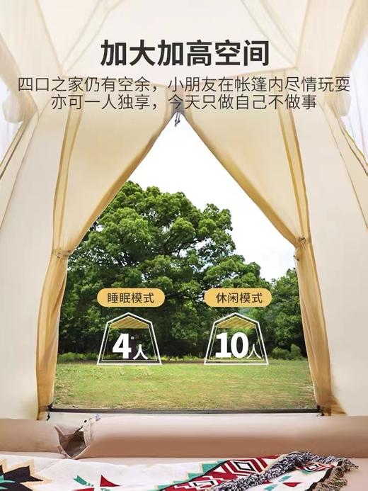 Sunnyfeel山扉 3秒速搭户外全自动露营帐篷、便携折叠夜营野营野餐装备 商品图2