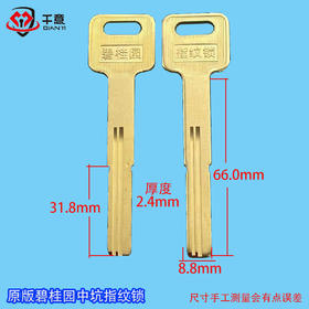 原版碧桂园中坑指纹锁